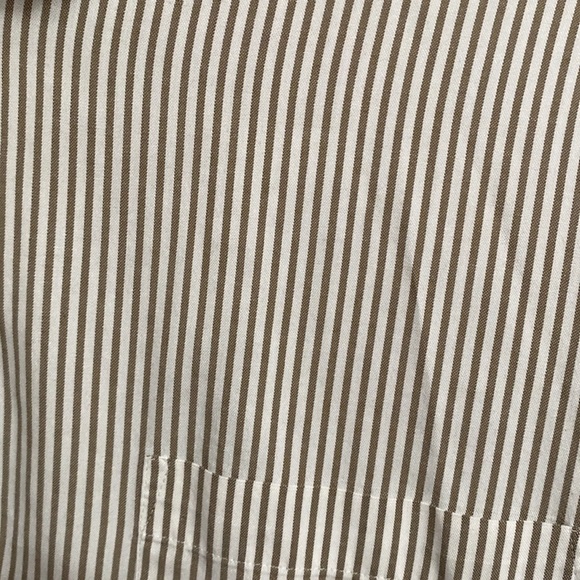 Geoffrey Beene Pinpoint Oxford Wrinkle Free Long Sleeved Shirt 15 1/2  32 33 - Picture 4 of 4